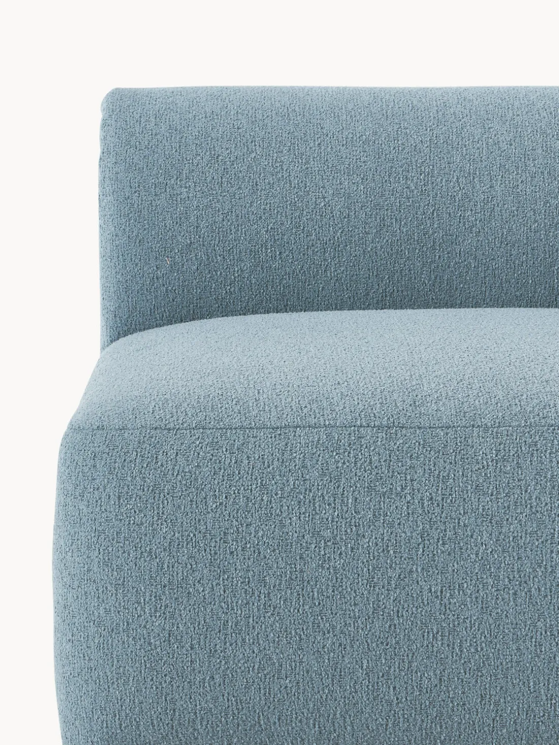 Módulo central en tejido bouclé Sofia