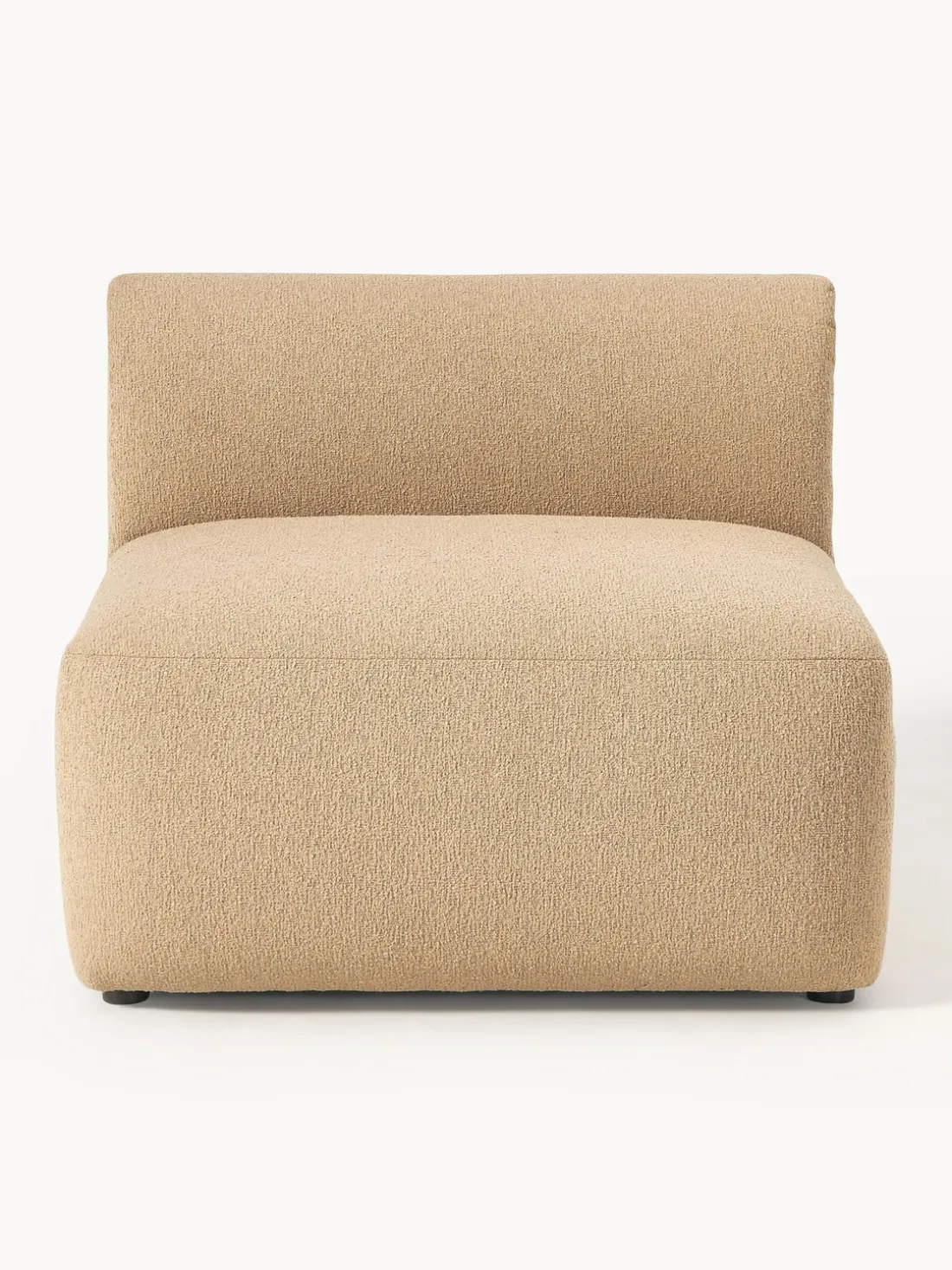 Módulo central en tejido bouclé Sofia