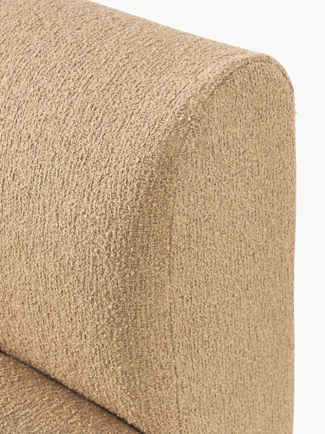 Módulo central en tejido bouclé Sofia