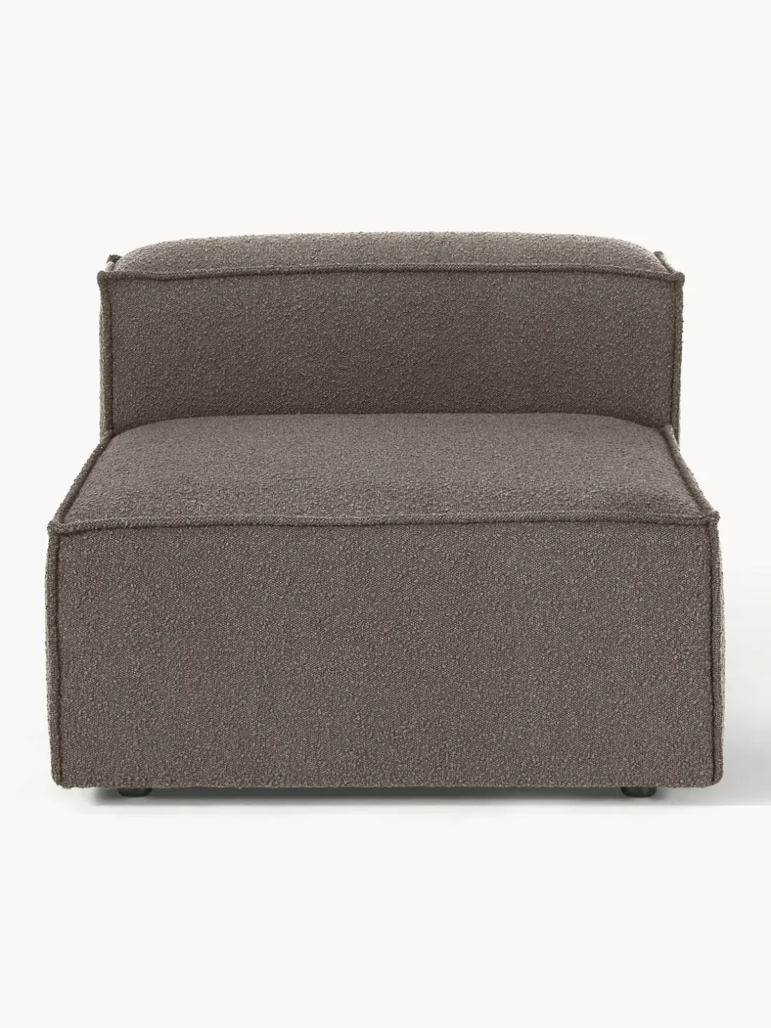 Módulo central en tejido bouclé Lennon