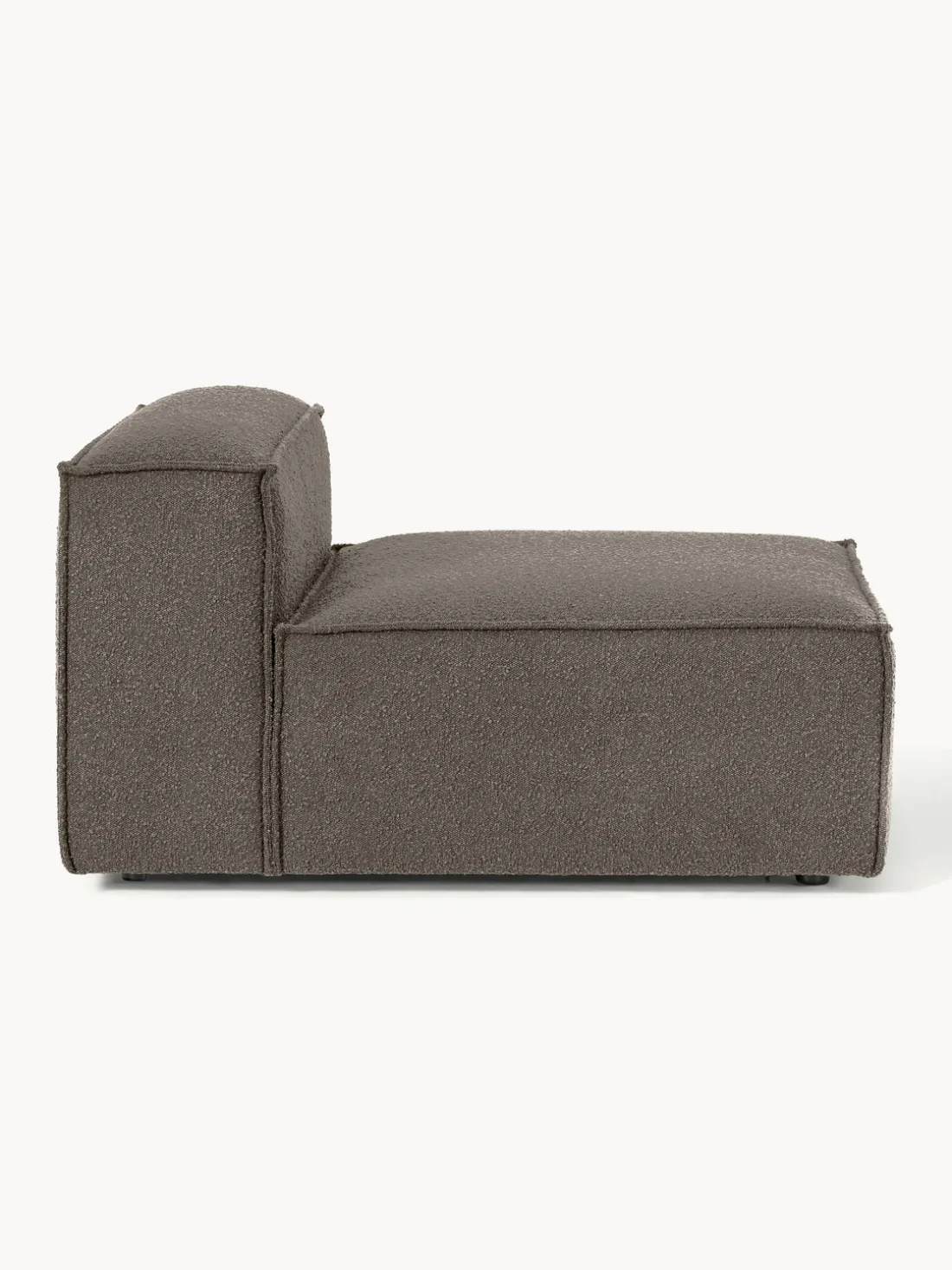 Módulo central en tejido bouclé Lennon