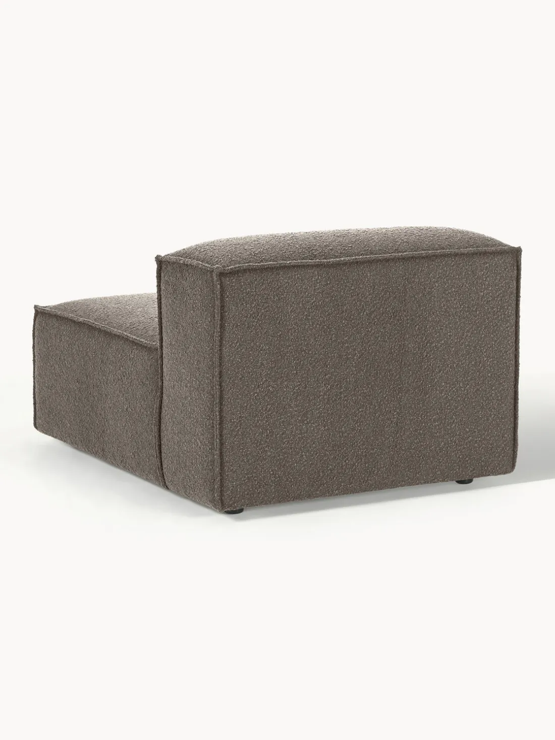 Módulo central en tejido bouclé Lennon