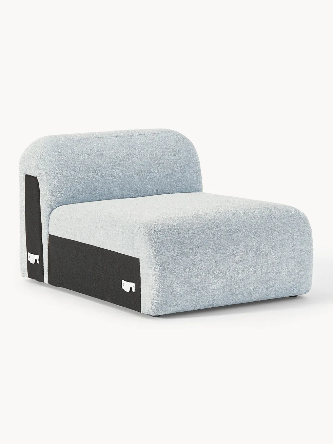 Módulo central en tejido bouclé Wolke