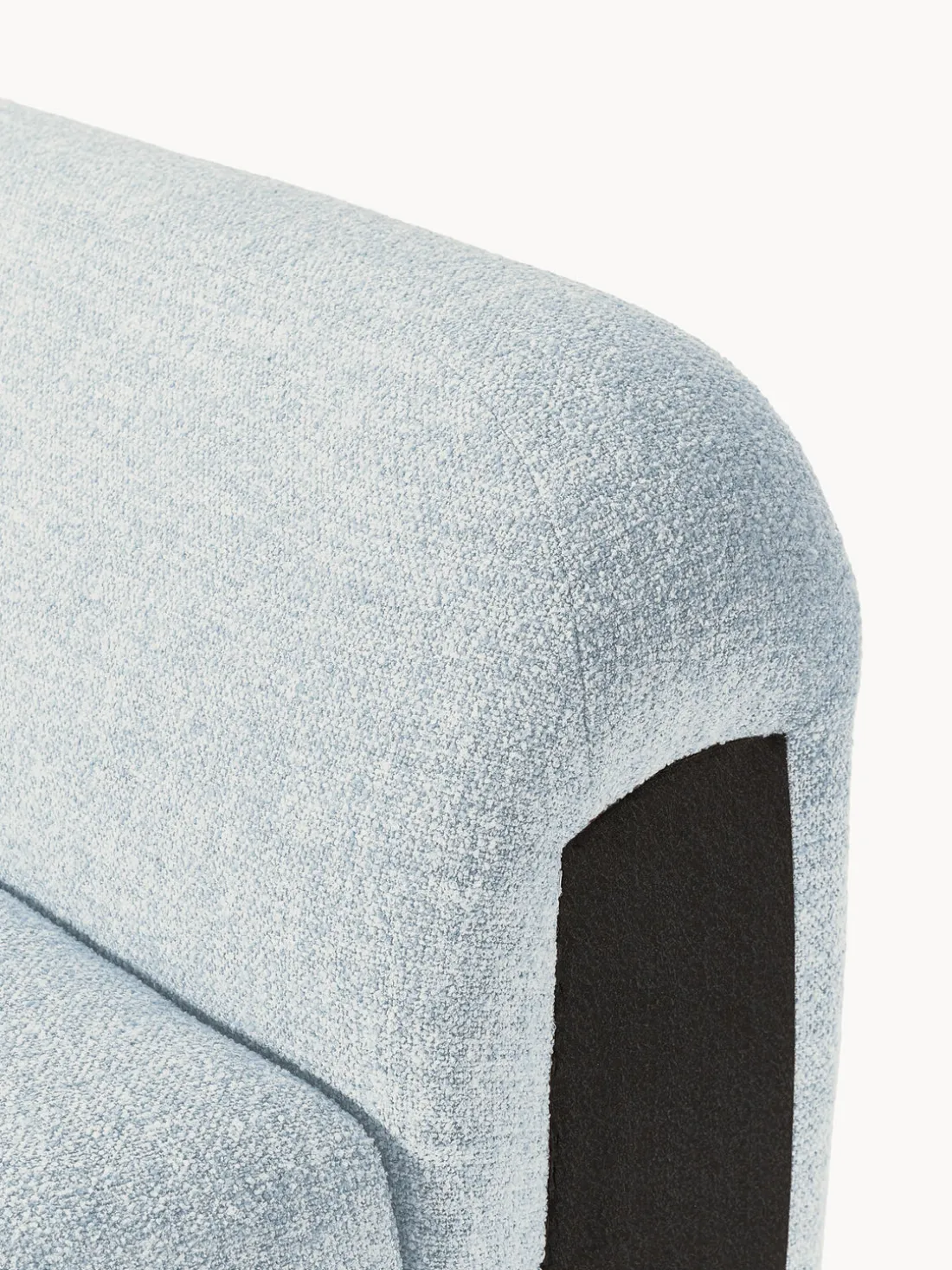 Módulo central en tejido bouclé Wolke