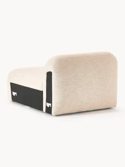 Módulo central en tejido bouclé Wolke