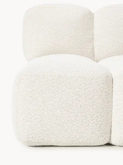 Módulo central en tejido bouclé Tayla