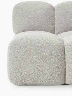 Módulo central en tejido bouclé Tayla