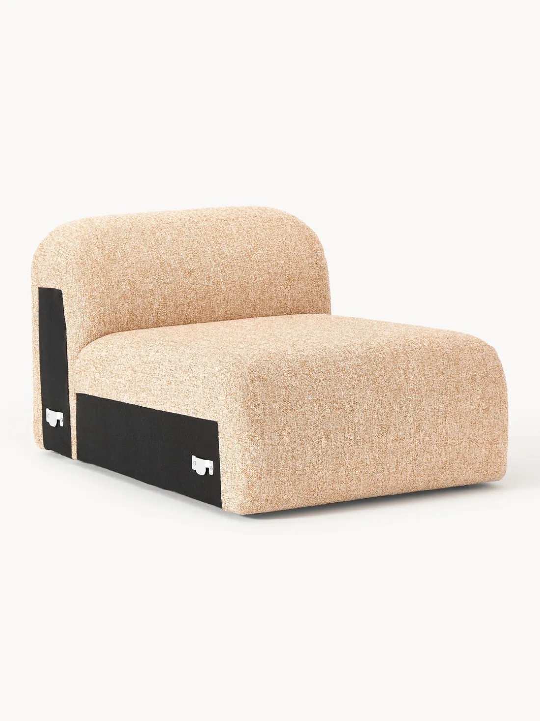 Módulo central en tejido bouclé Wolke