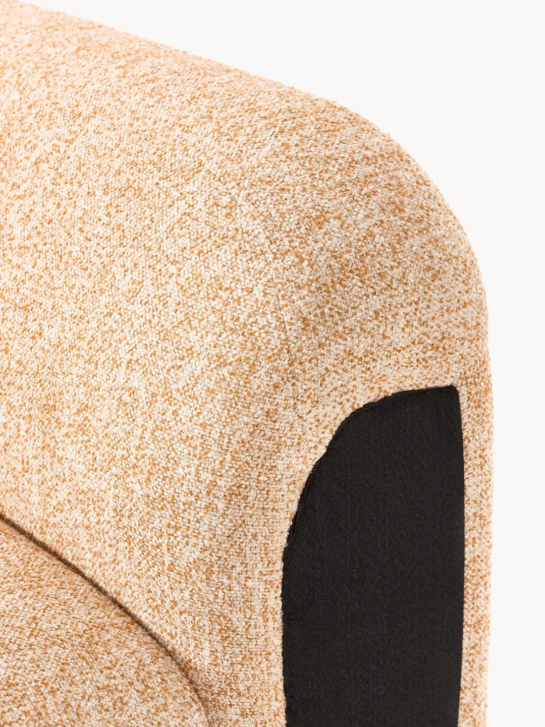 Módulo central en tejido bouclé Wolke
