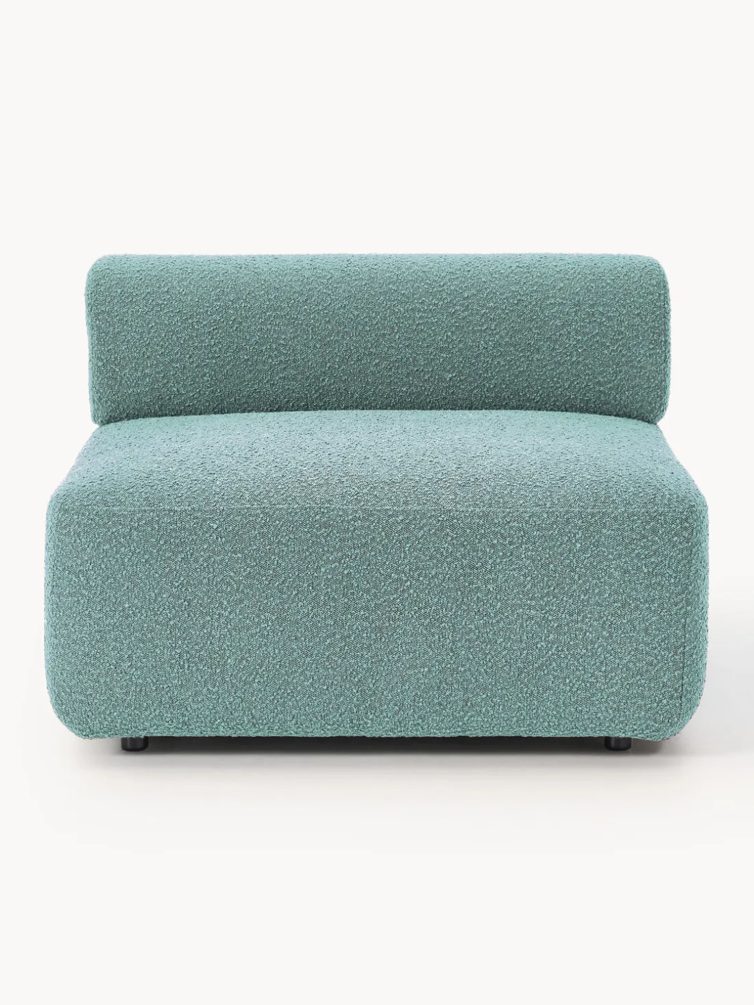 Módulo central en tejido bouclé Anton