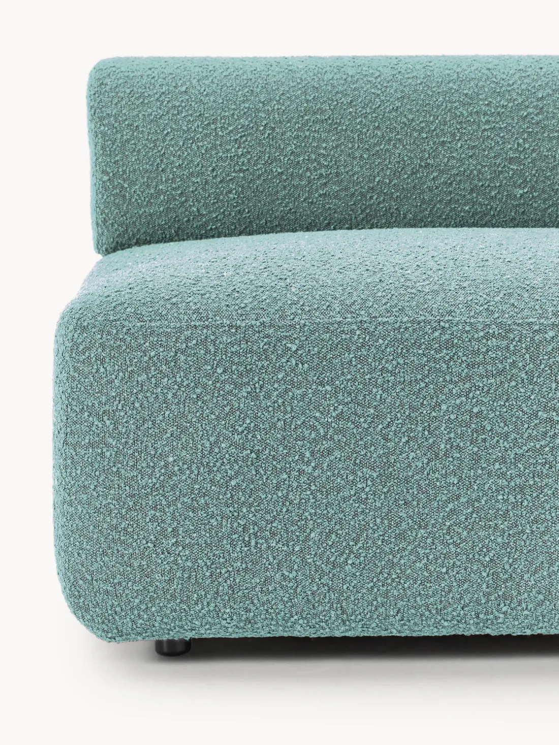 Módulo central en tejido bouclé Anton