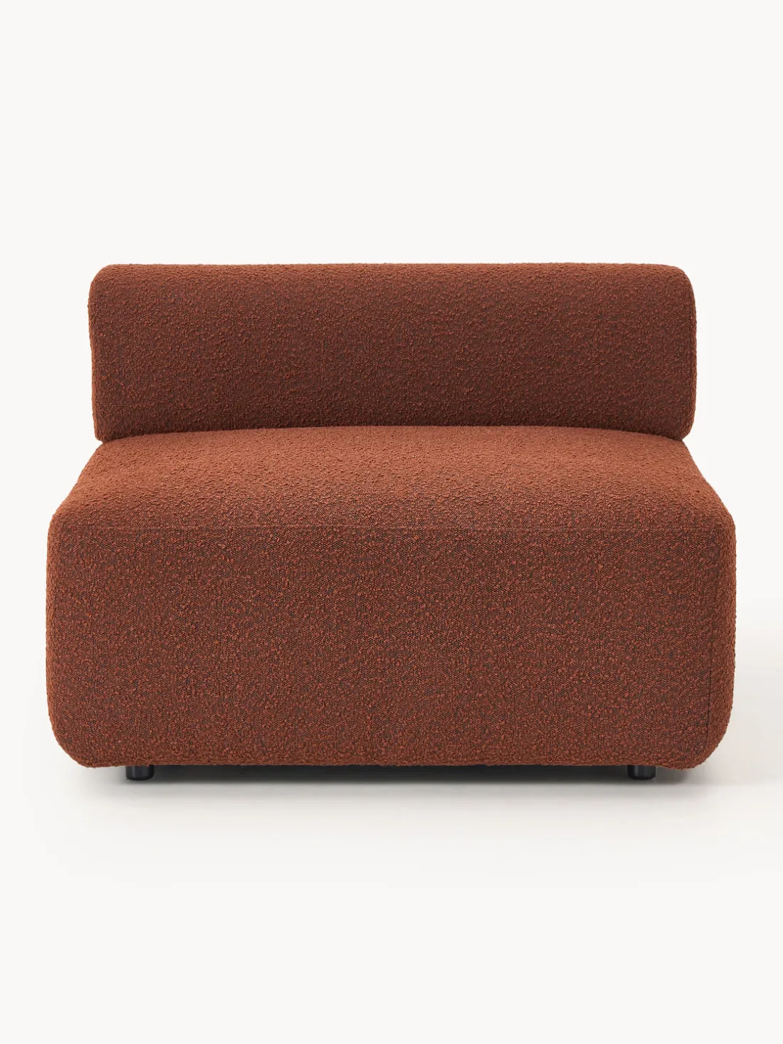 Módulo central en tejido bouclé Anton