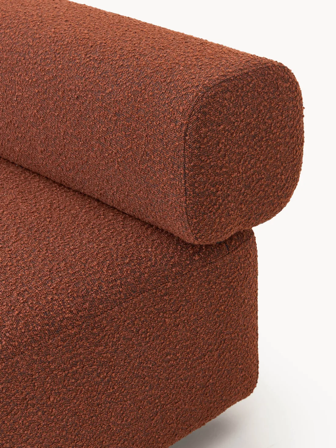 Módulo central en tejido bouclé Anton