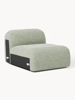 Módulo central en tejido bouclé Wolke