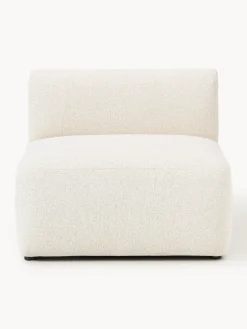 Módulo central en tejido bouclé Sofia