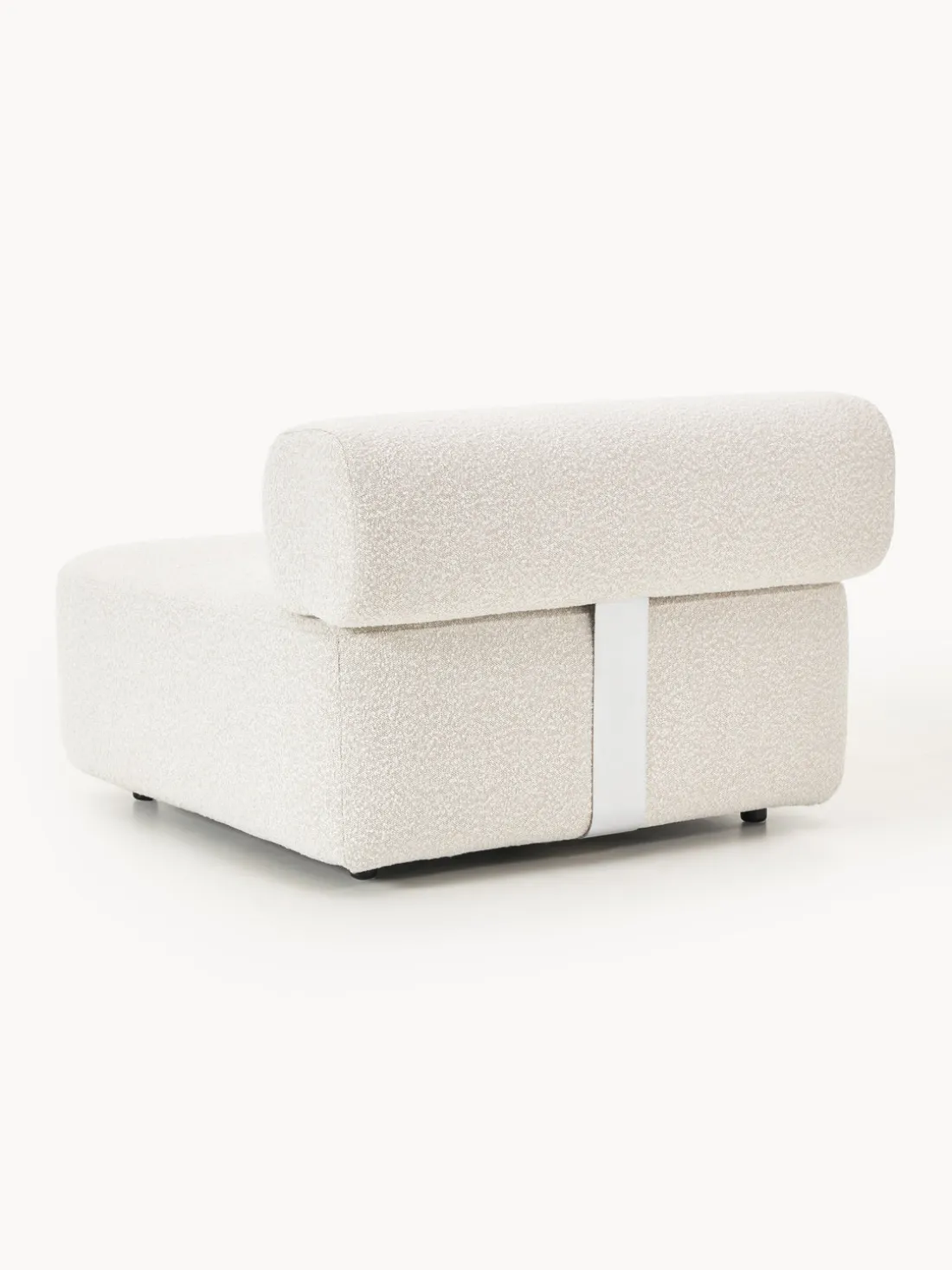 Módulo central en tejido bouclé Anton