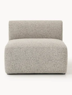 Módulo central en tejido bouclé Sofia