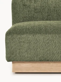 Módulo central sofá de borreguillo bouclé Natalie