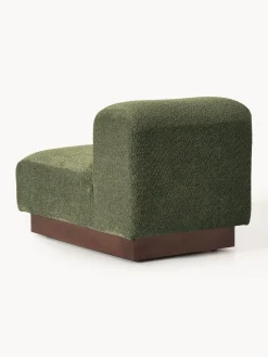 Módulo central sofá de borreguillo bouclé Natalie