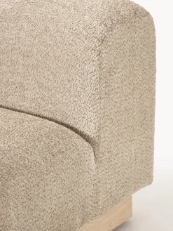 Módulo central sofá de borreguillo bouclé Natalie