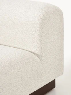 Módulo central sofá de borreguillo bouclé Natalie