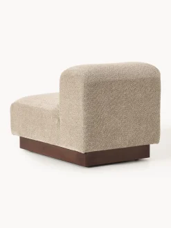 Módulo central sofá de borreguillo bouclé Natalie