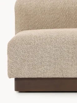 Módulo central sofá de borreguillo bouclé Natalie