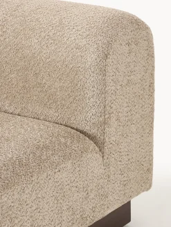 Módulo central sofá de borreguillo bouclé Natalie