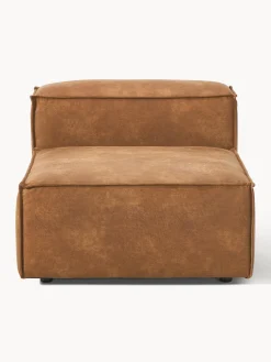 Módulo central sofá de cuero reciclado Lennon