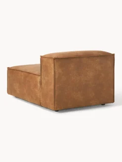 Módulo central sofá de cuero reciclado Lennon