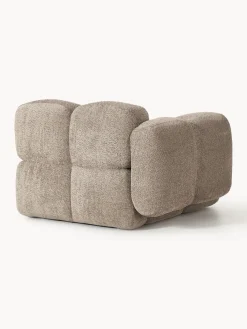 Módulo de esquina de borreguillo bouclé Tayla