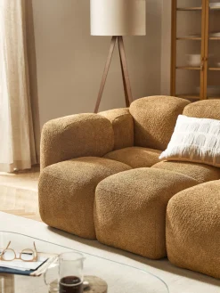 Módulo de esquina de borreguillo bouclé Tayla