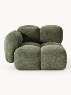 Módulo de esquina de borreguillo bouclé Tayla