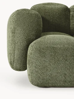 Módulo de esquina de borreguillo bouclé Tayla