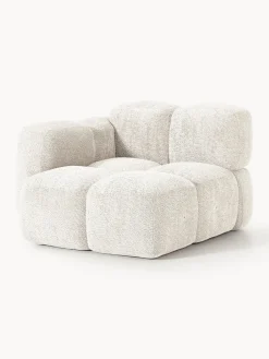 Módulo de esquina de borreguillo bouclé Tayla