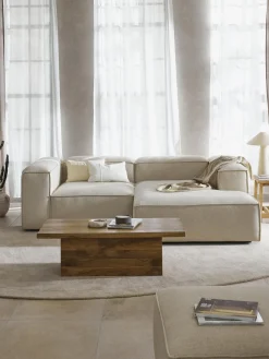 Módulo de esquina de mezcla de lino Lennon