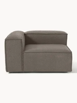 Módulo de esquina en tejido bouclé sofá Lennon