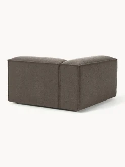 Módulo de esquina en tejido bouclé sofá Lennon