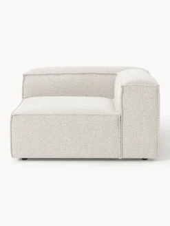 Módulo de esquina en tejido bouclé Lennon