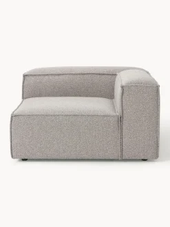 Módulo de esquina en tejido bouclé Lennon