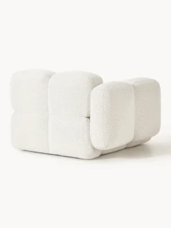 Módulo de esquina en tejido bouclé Tayla