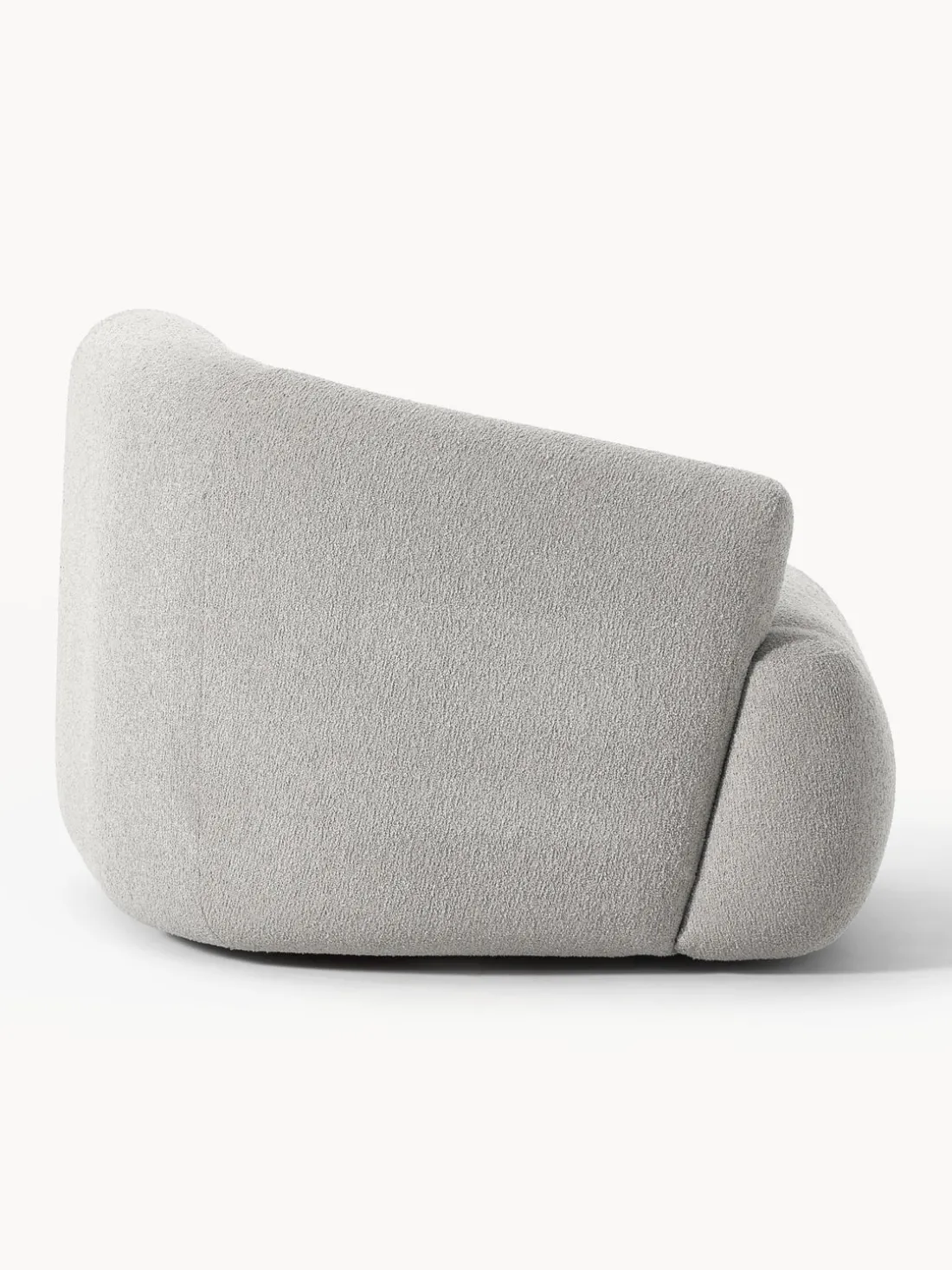 Módulo de esquina en tejido bouclé Sofia