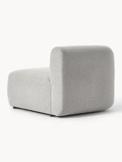 Módulo de esquina en tejido bouclé Sofia