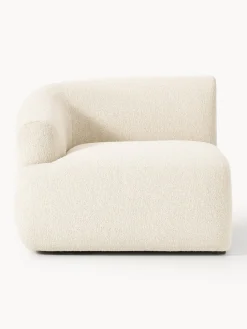 Módulo de esquina en tejido bouclé Sofia