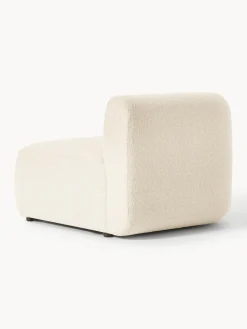 Módulo de esquina en tejido bouclé Sofia