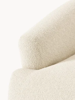 Módulo de esquina en tejido bouclé Sofia