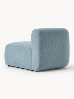 Módulo de esquina en tejido bouclé Sofia