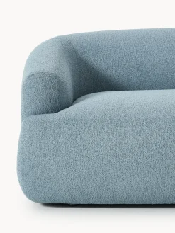 Módulo de esquina en tejido bouclé Sofia