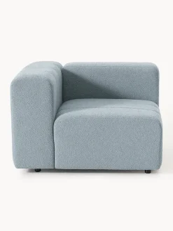 Módulo de esquina en tejido bouclé Lena