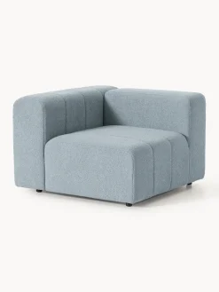 Módulo de esquina en tejido bouclé Lena